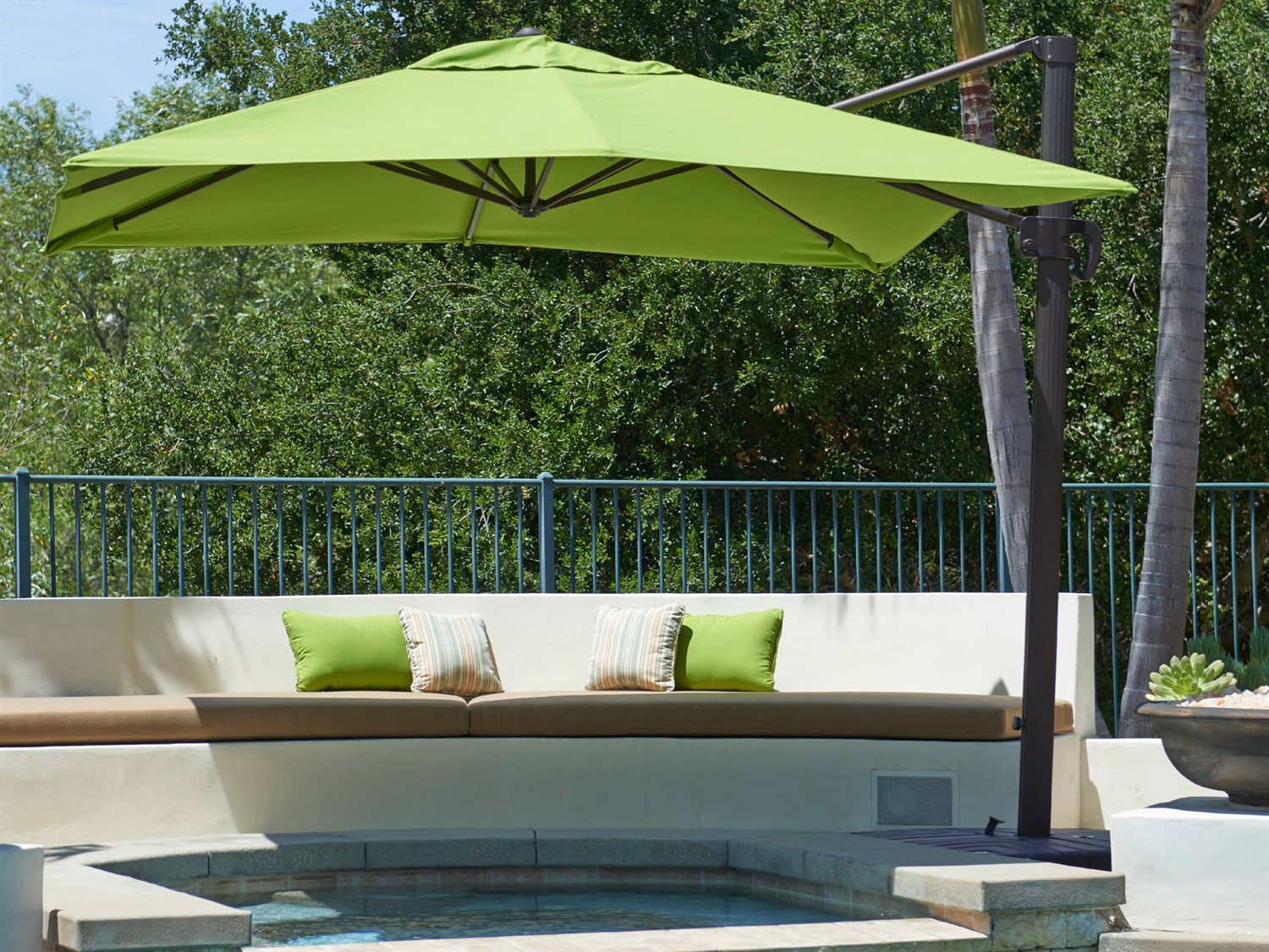 Large Garden Umbrellas Garden Ideas throughout sizing 1500 X 1125