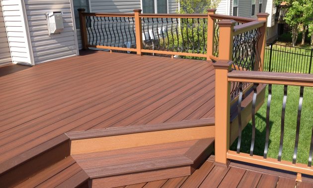 Lava Rock Tropical Finish Decking With Vintage Lantern Accents And within dimensions 3264 X 2448