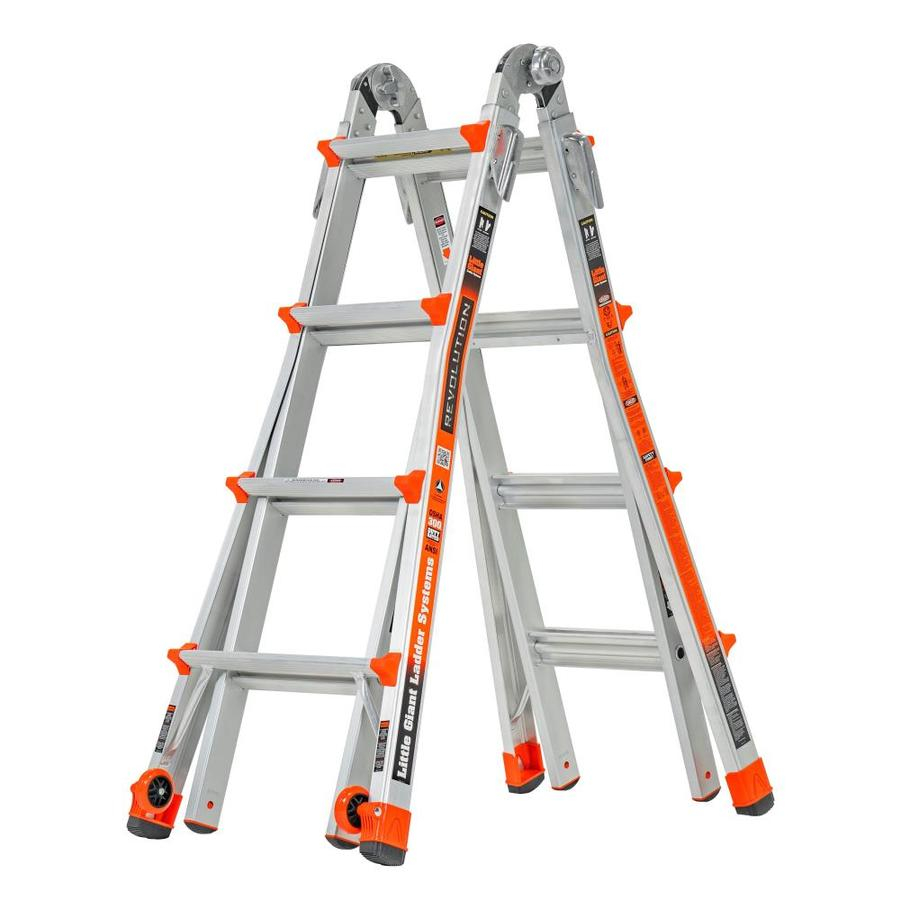 Little Giant Ladders Revolution Aluminum 17 Ft Reach Type 1a 300 pertaining to measurements 900 X 900
