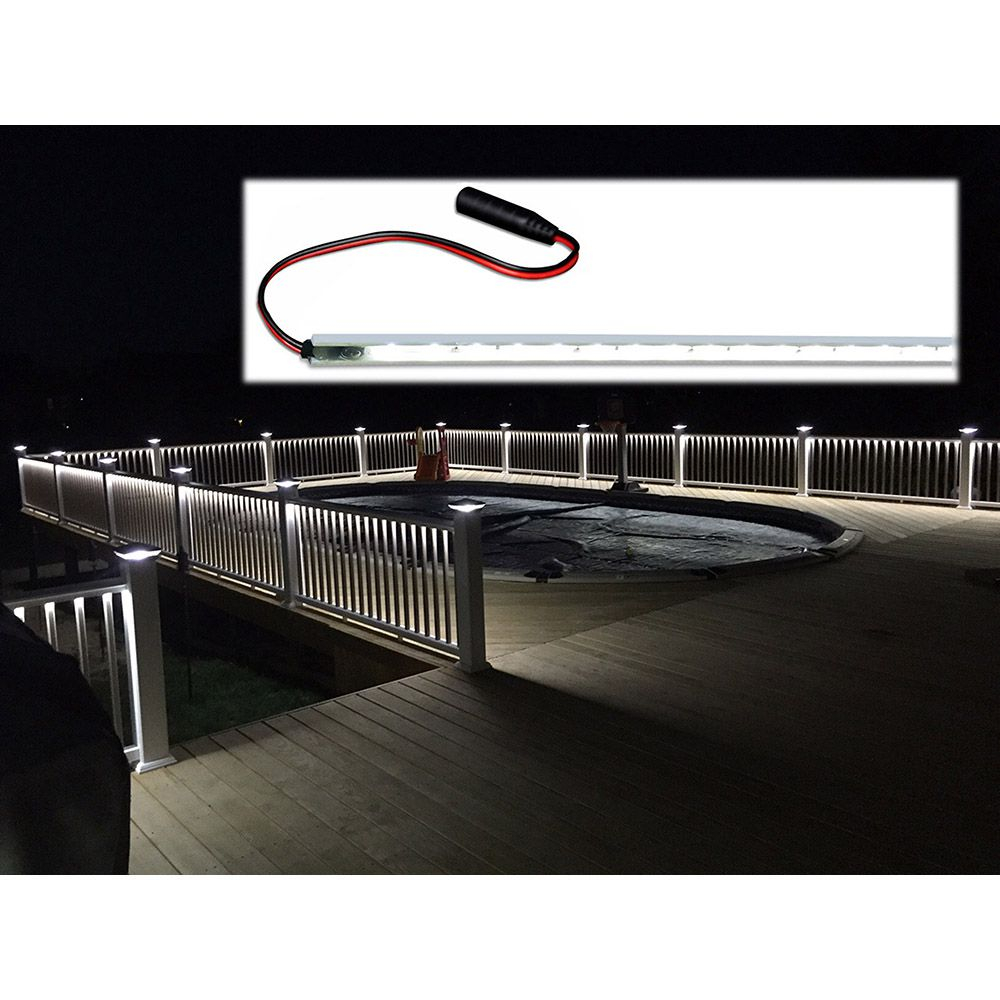 Lmt Low Voltage Led Under Rail Strip Light Wo Channel Hoover throughout proportions 1000 X 1000