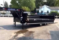 Load Trail 8x16 Gooseneck Deckover Hydraulic Dump Trailer 14000 in size 1280 X 720