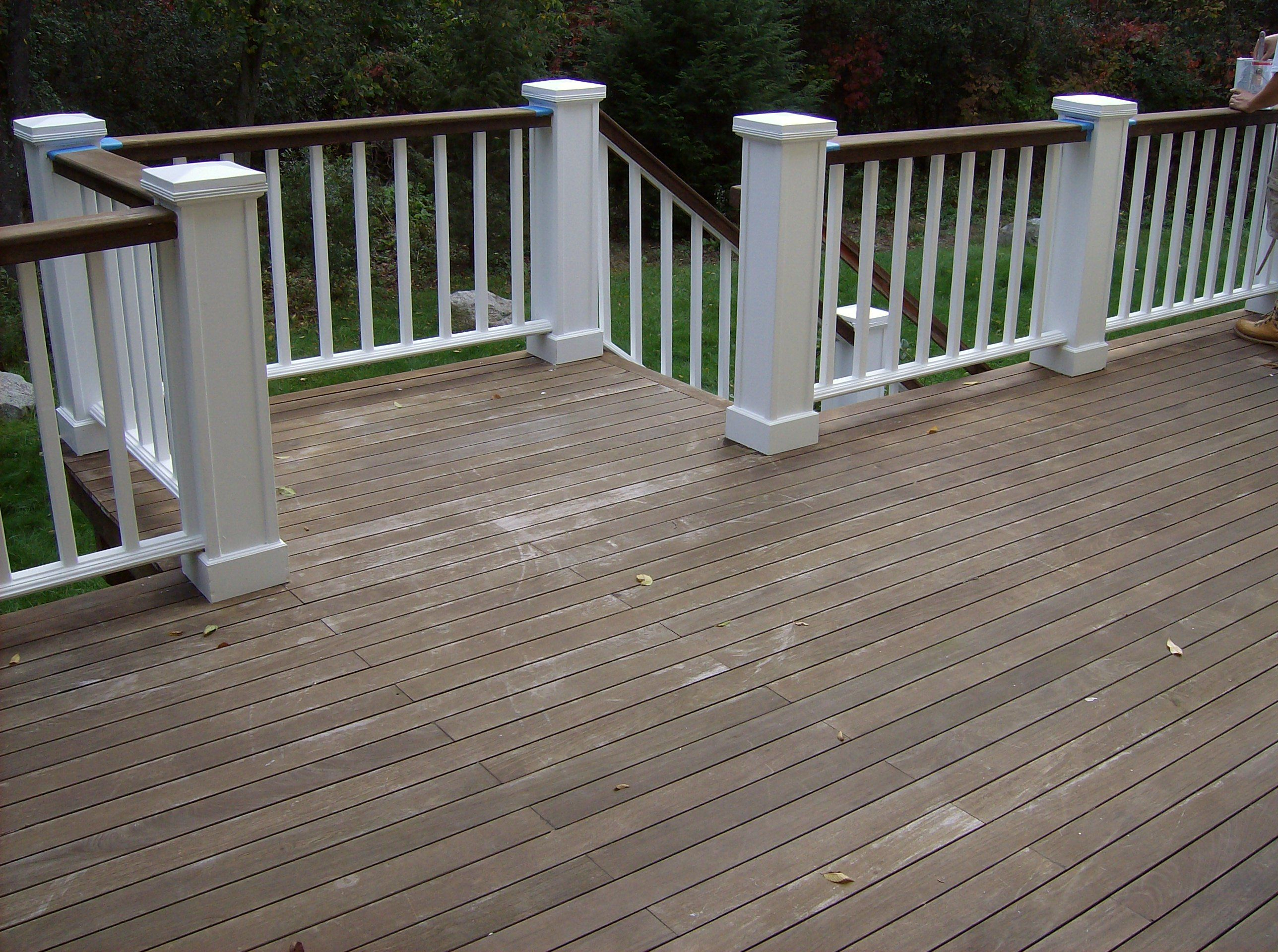 Love The Idea Of Painting Top Railing Slightly Darker Color Than in proportions 2576 X 1920