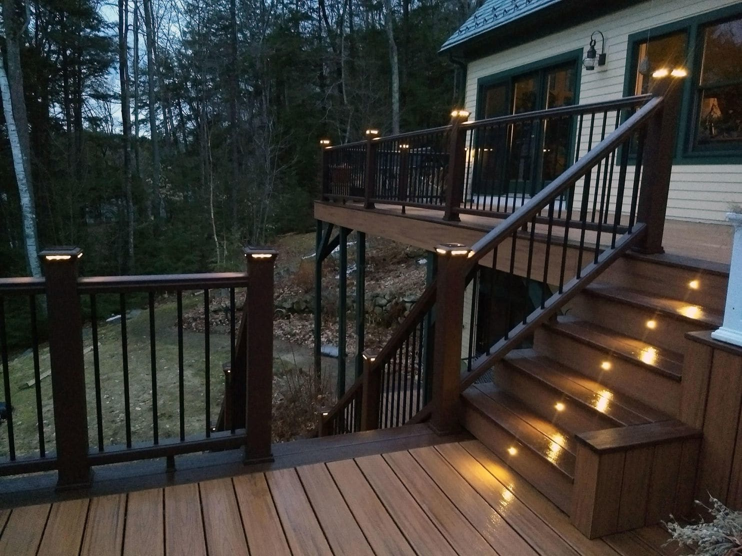 Low Voltage Deck Lighting Can Be An Easy Install For Homeowners in measurements 1484 X 1113