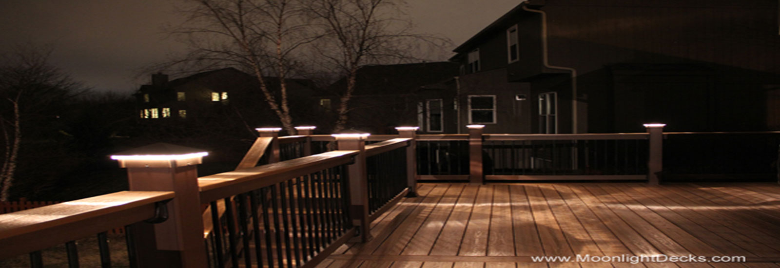 Low Voltage Deck Lighting With Lighted Post Caps Moonlight Decks regarding dimensions 1600 X 550