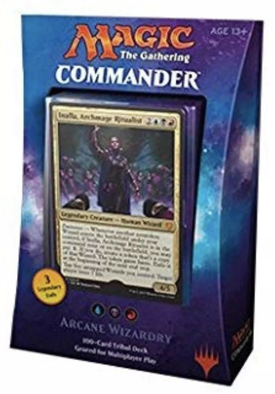 Magic The Gathering Commander Set Of All 4 Decks regarding proportions 897 X 1285