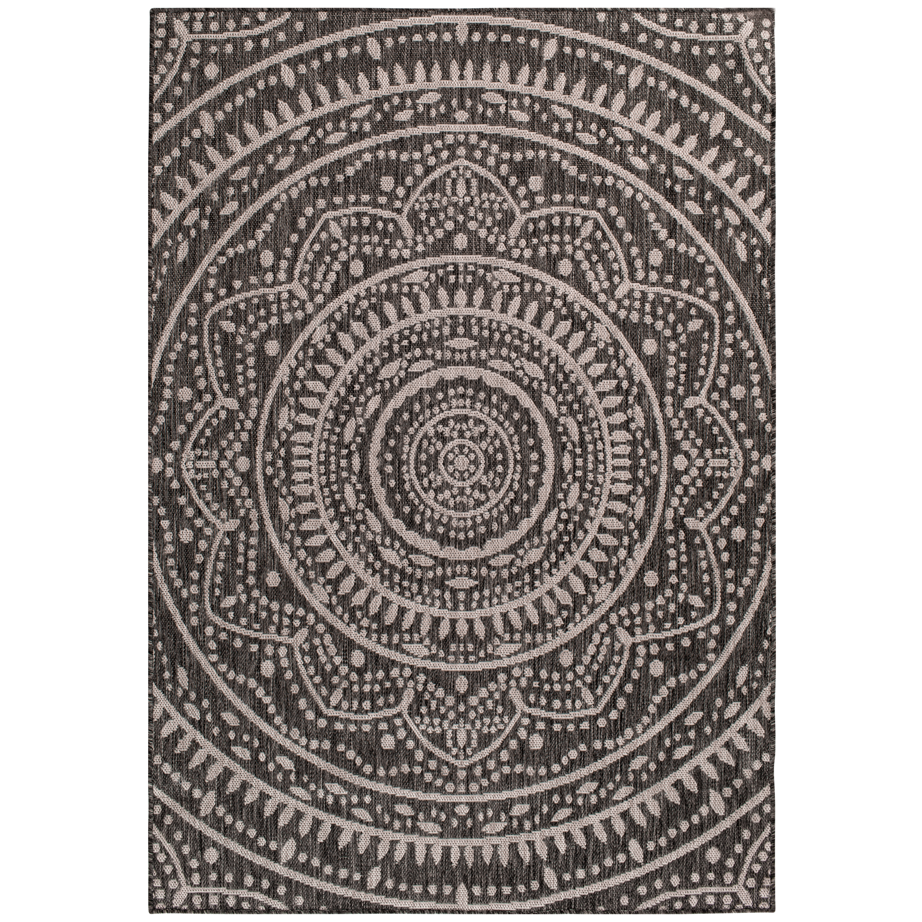Mainstays Leia Grey Indooroutdoor Area Rug Multiple Sizes with dimensions 3000 X 3000