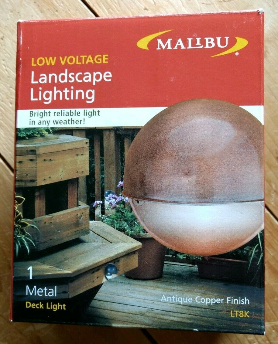 Malibu Lt8k 7w Low Voltage Landscape Antique Copper Deck Light For in sizing 915 X 1133