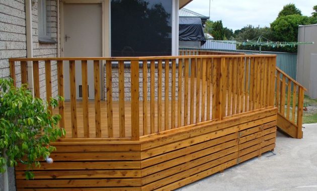 Metal Deck Skirting Ideas And Vertical Or Horizontal Deck Skirting for sizing 1024 X 771