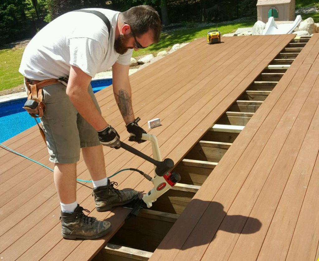 Minimum Joist Spacing For Composite Decking Deck Porch Railings with regard to proportions 1024 X 838