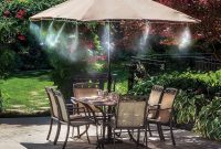 Mist Cooling Kit Deck Misting System Patio Outdoor Water Mister intended for proportions 1000 X 1000