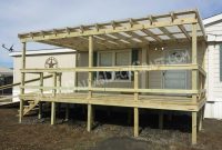 Mobile Home Porches Top 5 Manufactured Home Deck Designs Dallas regarding sizing 1024 X 768