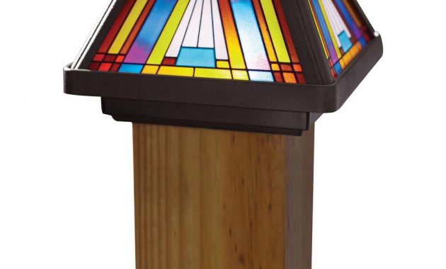 Moonrays Inglenook Solar Multi Color Outdoor Integrated Led Post Cap regarding measurements 1000 X 1000