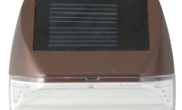 Moonrays Solar Bronze Integrated Led Mini Deck Light 95028 The inside size 1000 X 1000