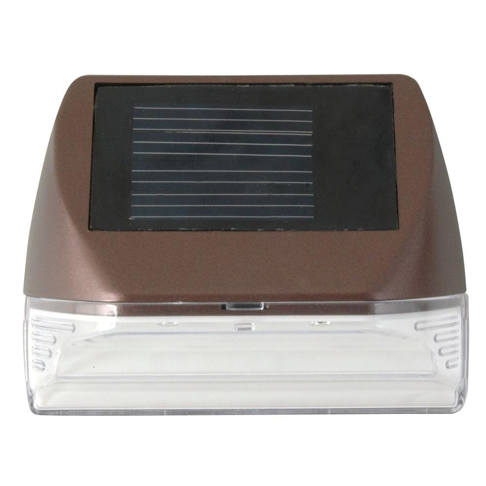 Moonrays Solar Bronze Integrated Led Mini Deck Light 95028 The with sizing 1000 X 1000