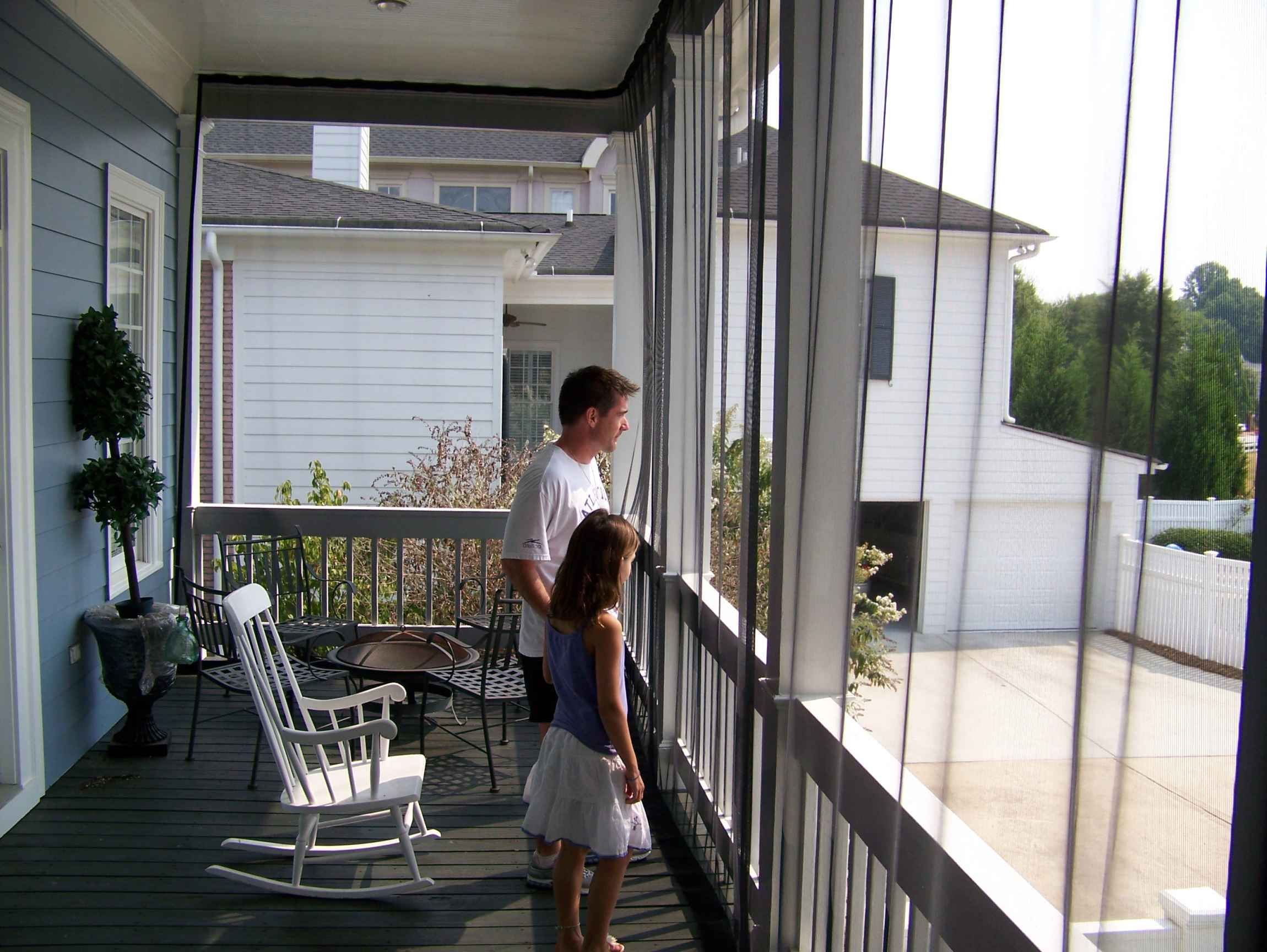 Mosquito Netting Mesh Curtains For The Balcony Want For The within size 2300 X 1728
