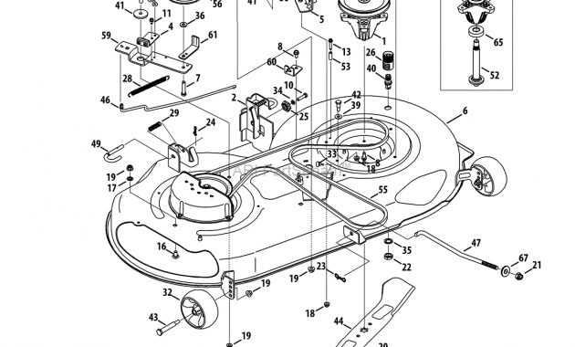 Mtd 13al78st099 247288852 2012 Parts Diagram For Mower Deck 46 Inch in dimensions 1180 X 1527