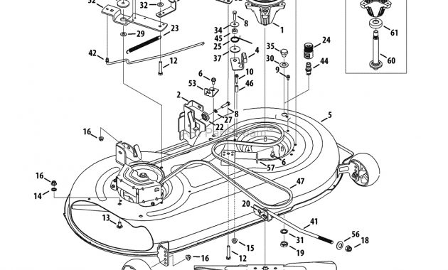 Mtd 13am772s055 2010 Parts Diagram For Mower Deck 42 Inch within measurements 1180 X 1527