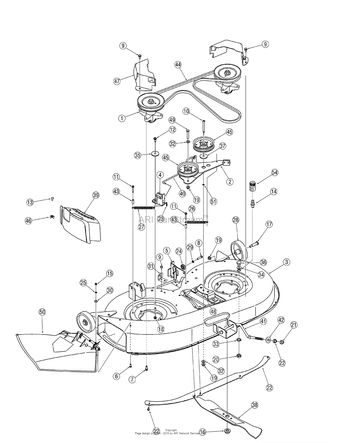 Mtd Yard Machine 42 Inch Deck Belt Diagram • Bulbs Ideas