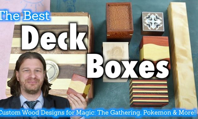 Mtg Deck Boxes 16 A Review Of Custom Wooden Deck Boxes For Magic within dimensions 1280 X 720