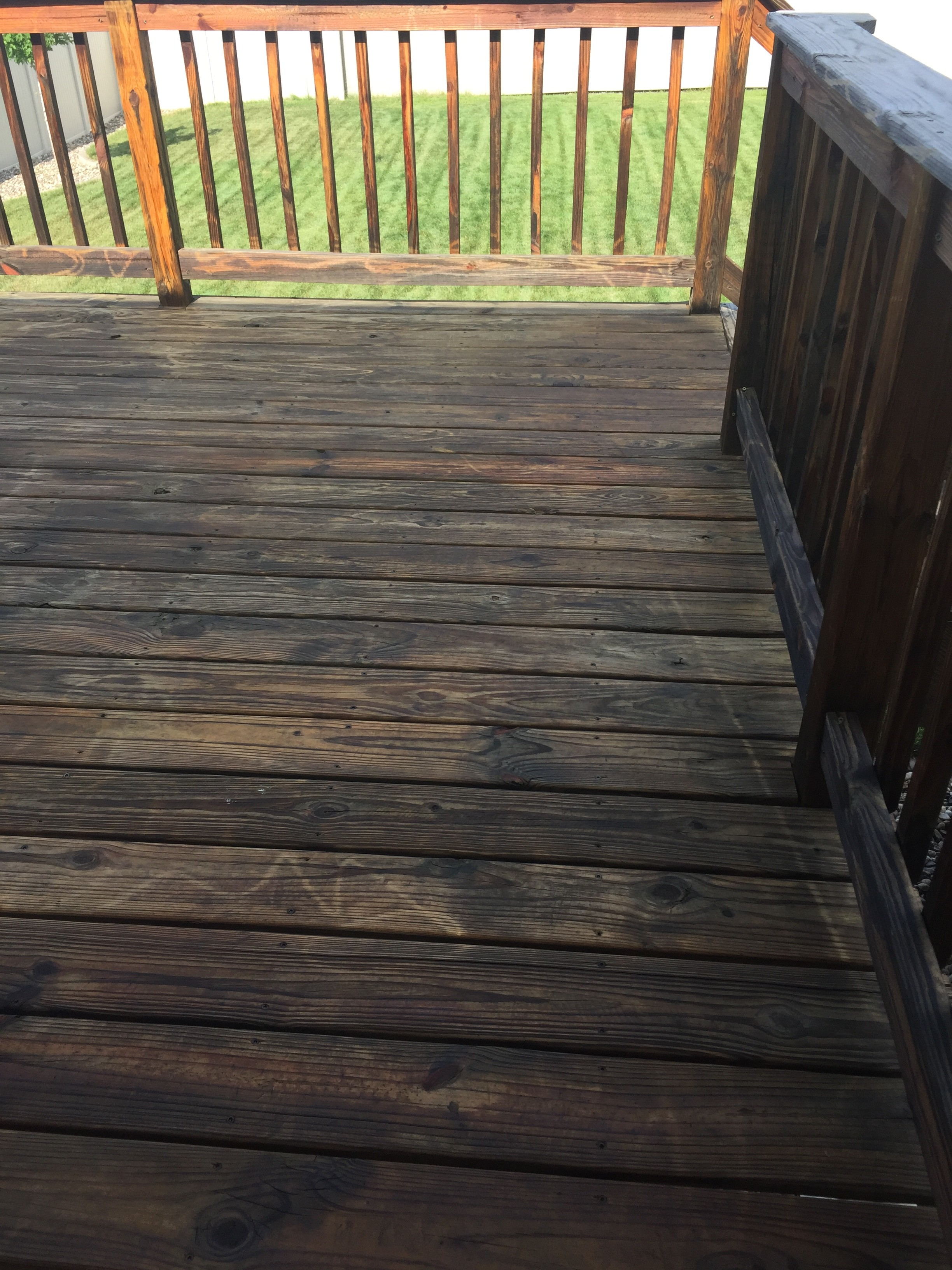 My Deck Stain Turned Black Best Deck Stain Reviews Ratings inside proportions 2448 X 3264