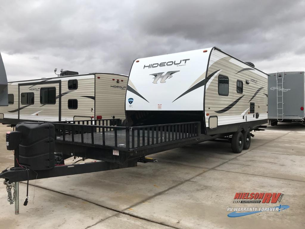 New 2018 Keystone Rv Hideout 21thwe Toy Hauler Travel Trailer At pertaining to dimensions 1024 X 768