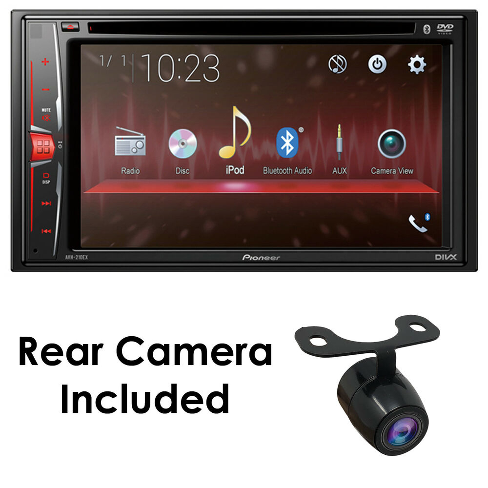 New Pioneer Avh 210ex 62 Double Din Touchscreen Car Stereo Dvd pertaining to sizing 1000 X 1000