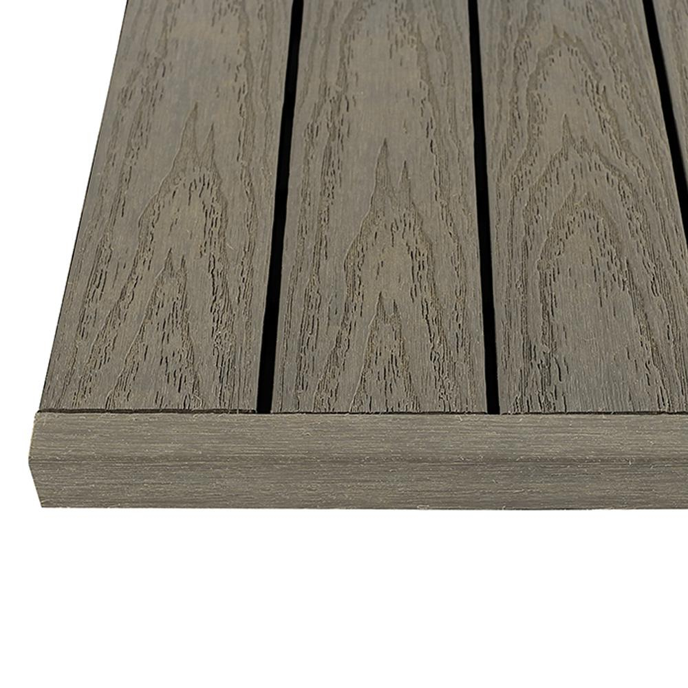 Newtechwood 16 Ft X 1 Ft Egyptian Stone Gray Quick Deck Composite for sizing 1000 X 1000