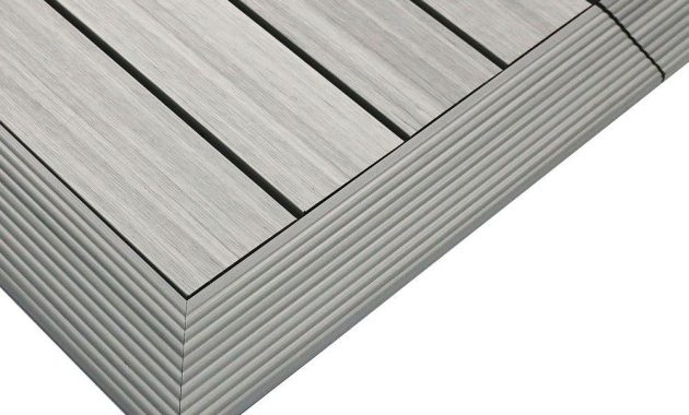 Newtechwood 16 Ft X 1 Ft Quick Deck Composite Deck Tile Outside pertaining to size 1000 X 1000