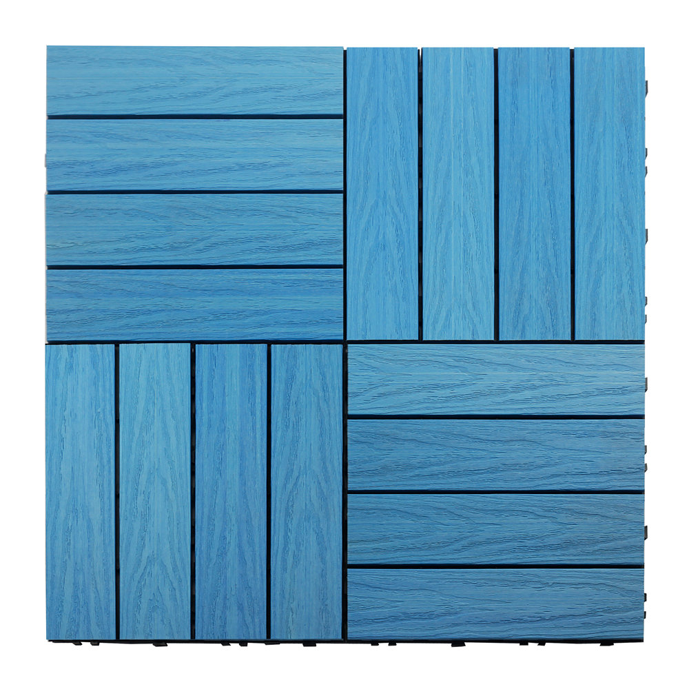 Newtechwood Naturale Composite 12 X 12 Interlocking Deck Tiles In inside sizing 1000 X 1000