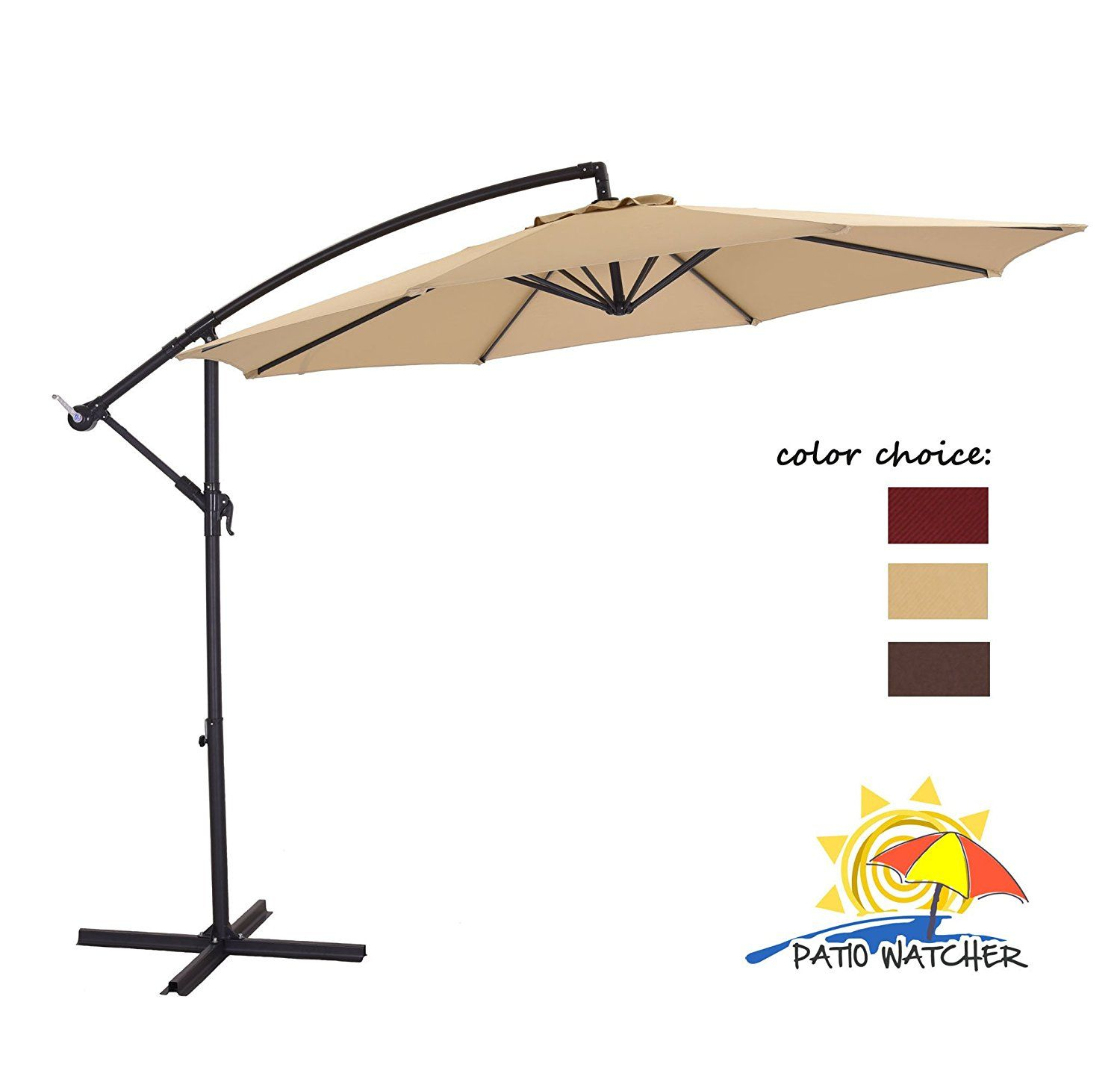 Nice Top 10 Best Offset Cantilever Umbrellas In 2017 Reviews Patio throughout sizing 1500 X 1445