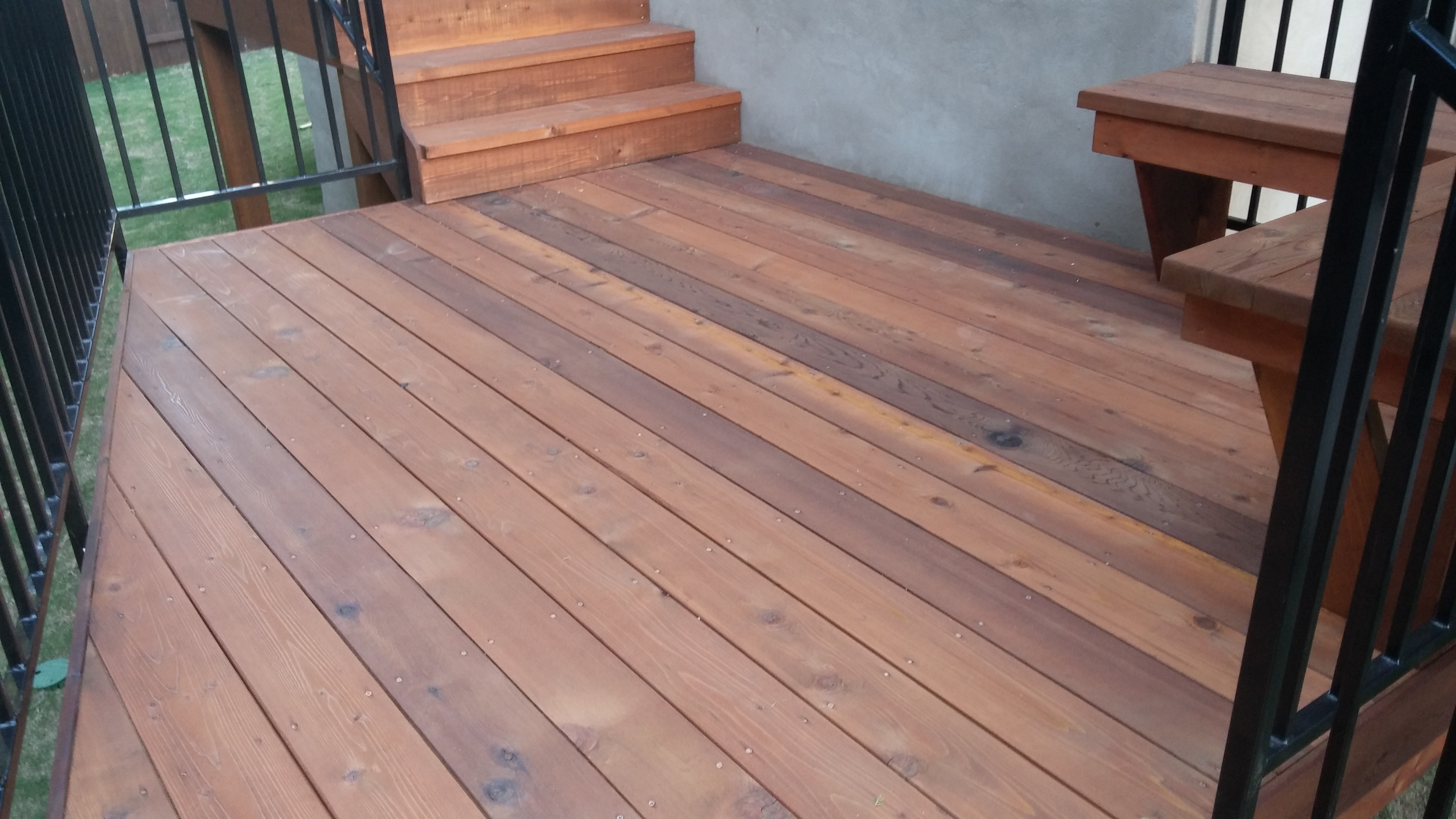 Oly Elite Mt Cedar Deck 3 Austin Fence Staining inside measurements 4160 X 2340