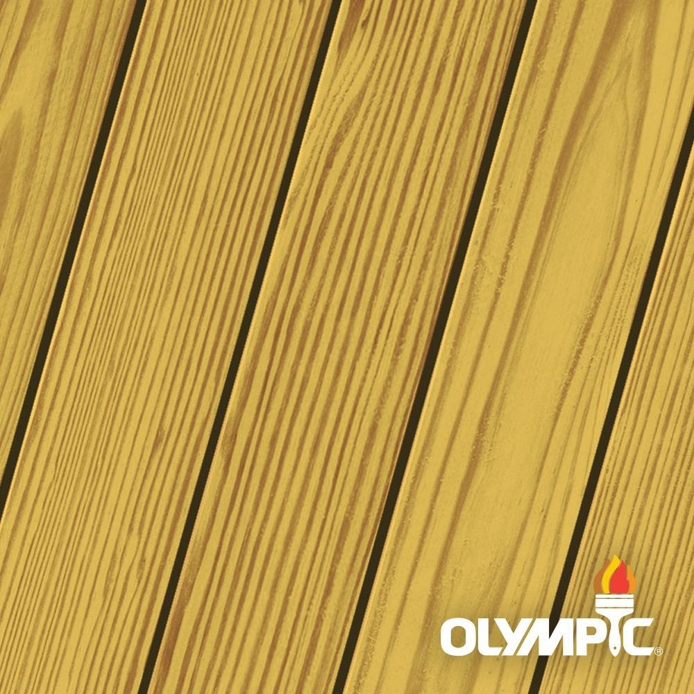 Olympic Maximum 5 Gal Honey Gold Exterior Stain And Sealant In One throughout proportions 1000 X 1000