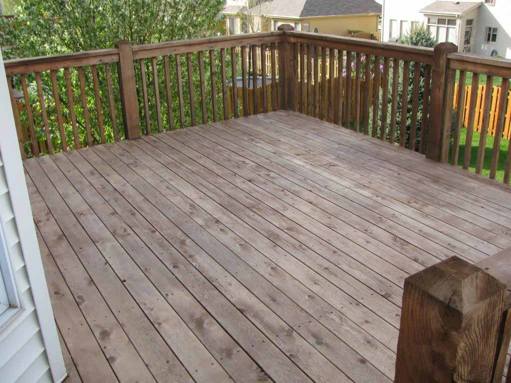 Omaha Deck Refinishing Maintenance Repair Services Before After pertaining to sizing 1024 X 768