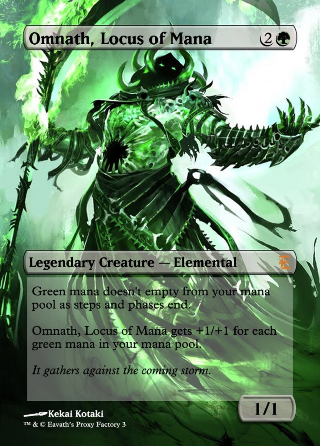 Omnath Locus Of Mana Commander Deck Hoblark with proportions 1024 X 1429