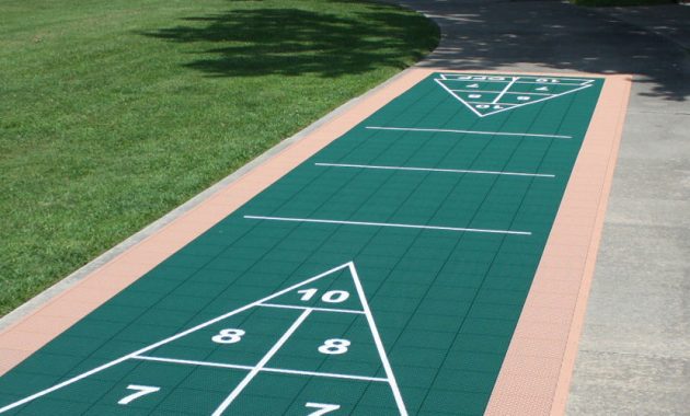 Onelawn Outdoor Shuffleboard Courts Court Construction regarding sizing 1920 X 500