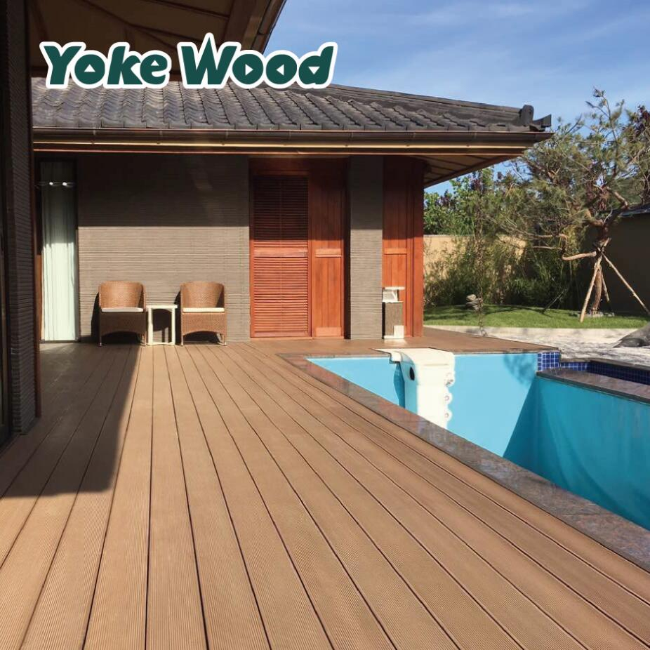 Outdoor Balcony Waterproof Wpc Co Extrusion Decking Floor Covering intended for sizing 926 X 926