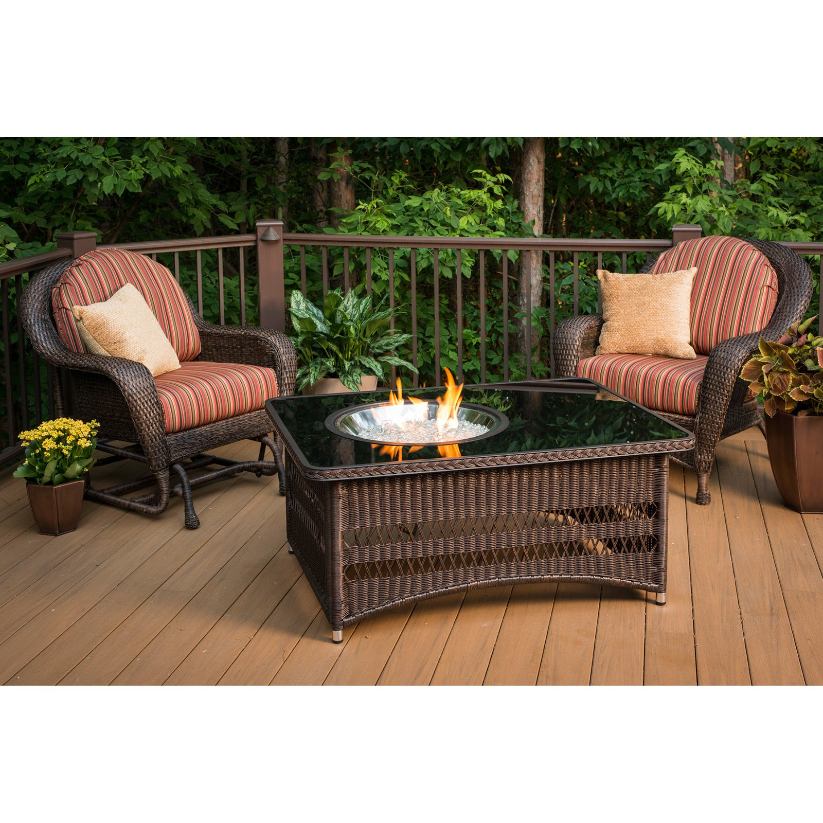 Outdoor Greatroom Naples Fire Pit Table Walmart inside sizing 1600 X 1600