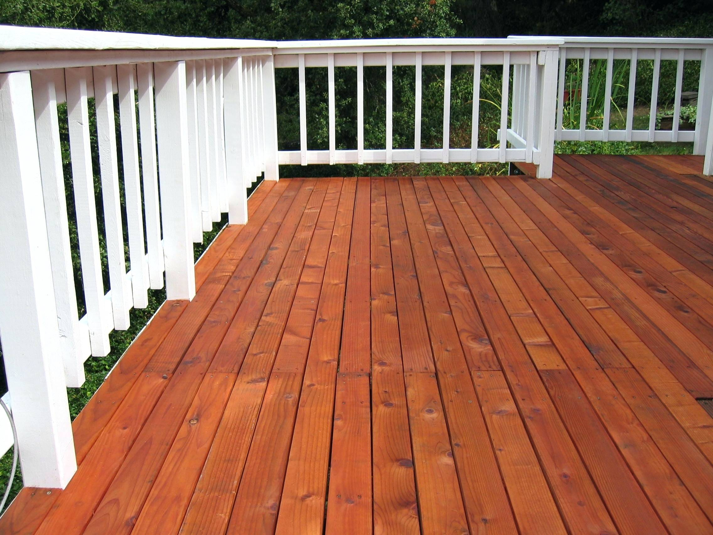 Painting Deck Spray Railings Stairs Cedar Ballona Wetlands within sizing 2272 X 1704