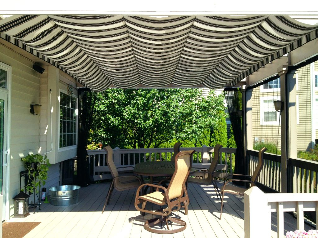 Patio Netting Curtains And Mosquito Netting For Under Deck Decks with regard to sizing 1024 X 768