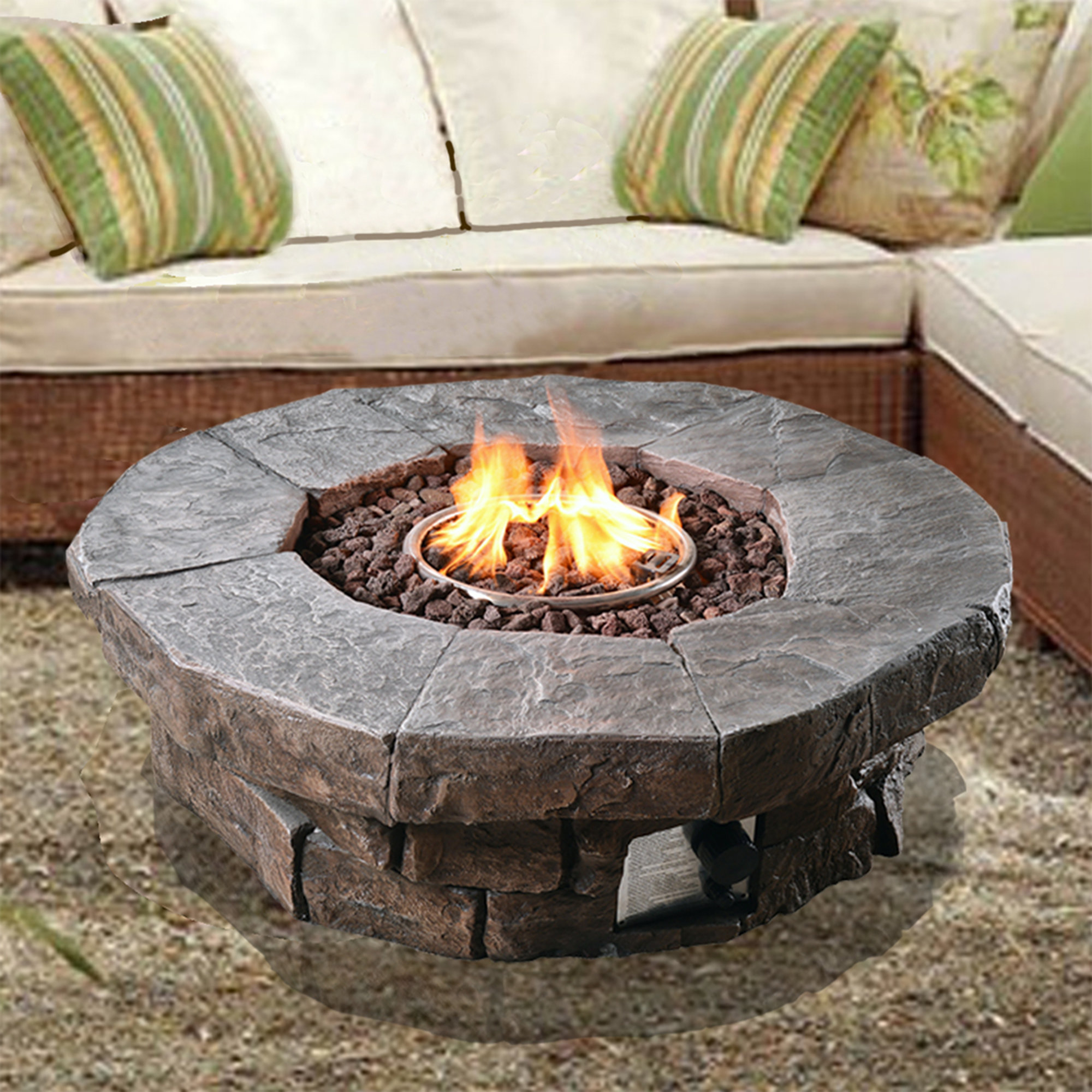 Gas Fire Pit For Deck Use • Bulbs Ideas