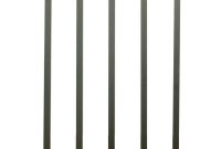 Pegatha 32 14 In X 1 In Charcoal Aluminum Face Mount Deck Railing pertaining to dimensions 1000 X 1000