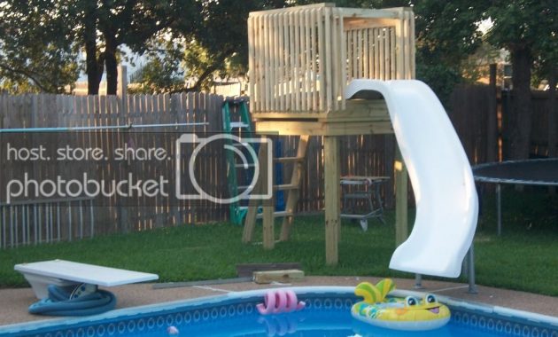 Pics Of The Pool Slide I Built Dfw Mustangs pertaining to size 1024 X 768