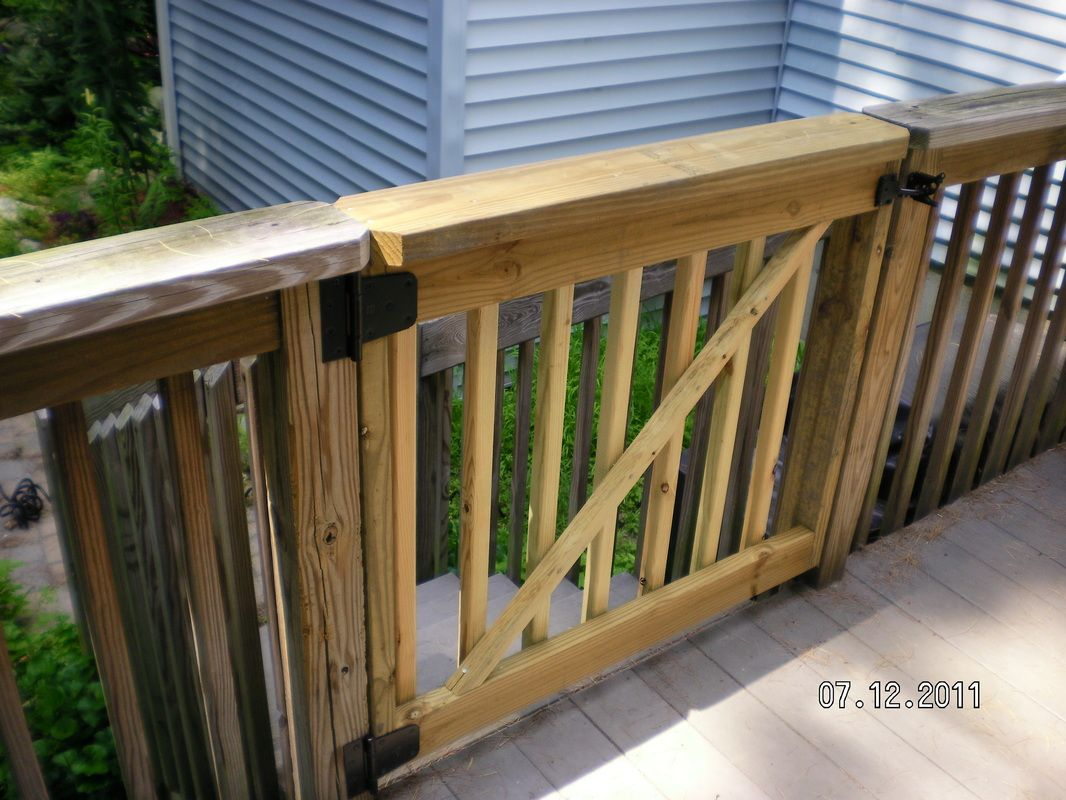 Pin Brandy Shuler On Home In 2019 Deck Gate Porch Gate Deck with proportions 1066 X 800