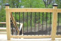 Pin Mountain Laurel Handrails On Deck Railing Ideas Wood Deck intended for sizing 1200 X 900