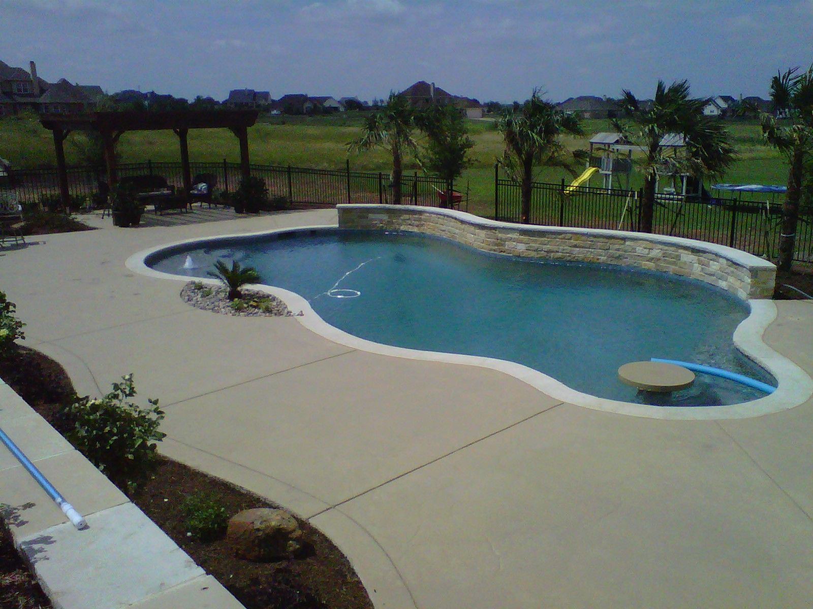 Plain Concrete Pool Deck Pool Ideas Concrete Pool Building A within size 1600 X 1200