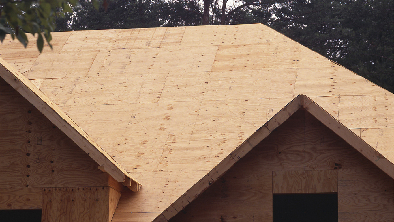 Plywood Roof Sheathing Osb Roofing Boards Georgia Pacific Roofing intended for sizing 1366 X 768