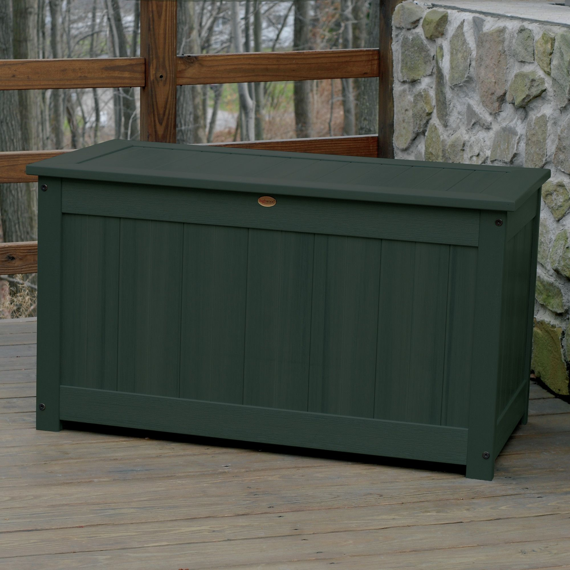 Pocono Synthetic Wood Deck Box Products Patio Storage Deck throughout size 2000 X 2000