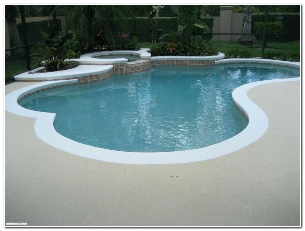 Pool Deck Ideas Pool Deck Paint Color Ideas Swimming Pool Concrete throughout sizing 1036 X 786