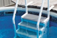 Pool Ladders Sturdy Convenient Above Ground Pool Deck Mounts with measurements 782 X 1093