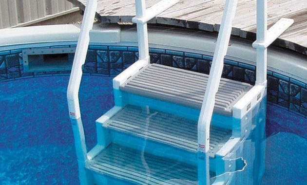 Pool Ladders Sturdy Convenient Above Ground Pool Deck Mounts with measurements 782 X 1093